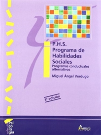 Books Frontpage P.H.S. Programa de Habilidades Sociales