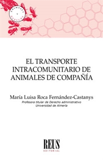 Books Frontpage El transporte intracomunitario de animales de compañía