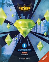 Books Frontpage Proyecto: La leyenda del Legado. Matemáticas 1 - Cuadrícula: Andalucía. Trimestres