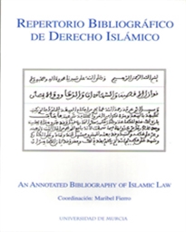 Books Frontpage Repertorio Bibliográfico de Derecho Islámico