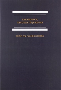 Books Frontpage Salamanca, escuela de juristas