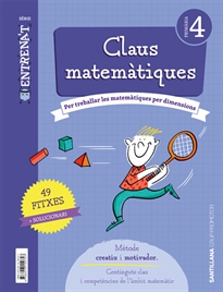 Books Frontpage Quadern Claus Matematiques Serie Entrenat 4 Primaria