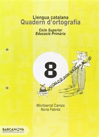 Books Frontpage Quadern d'ortografia 8. Llengua catalana