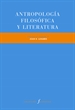 Front pageAntropología filosófica y literatura