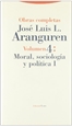 Front pageMoral, sociología y política I