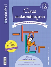 Books Frontpage Quadern Claus Matematiques Serie Entrenat 2 Primaria