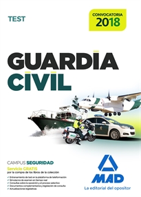 Books Frontpage Guardia Civil. Test para la Preparación de Oposición