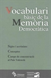Front pageVocabulari bàsic de la Memòria Democràtica