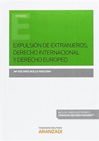 Books Frontpage Expulsión de extranjeros, derecho internacional y derecho europeo (Papel + e-book)