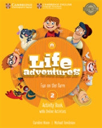 Books Frontpage Life Adventures. Activity Book with Home Booklet and Online Activities. Level 2