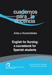 Front pageEnglish for Nursing: a coursebook for Spanish students