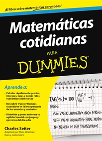 Books Frontpage Matemáticas cotidianas para Dummies