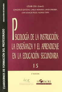 Books Frontpage Psicología de la instrucción: la enseñanza y el aprendizaje en la educación secundaria