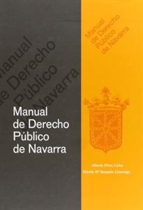 Books Frontpage Manual de Derecho Público de Navarra
