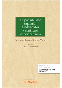 Books Frontpage Responsabilidad sanitaria: fundamentos y conflictos de competencia (Papel + e-book)