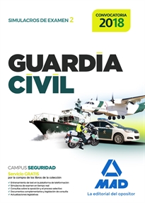 Books Frontpage Guardia Civil. Simulacros de Examen 2