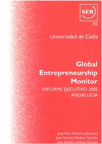 Books Frontpage Global Entrepreneurship Monitor. 2005