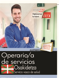 Books Frontpage Operario de Servicios. Servicio vasco de salud-Osakidetza. Test y simulacros de examen