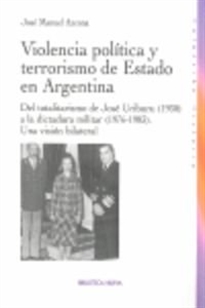 Books Frontpage Violencia política y terrorismo de Estado en Argentina