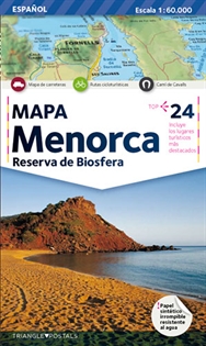 Books Frontpage Menorca, mapa