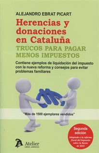 Books Frontpage Herencias y donaciones en Cataluña.