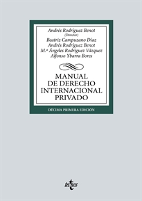 Books Frontpage Manual de Derecho Internacional privado