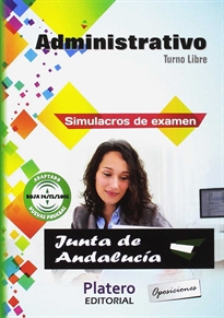 Books Frontpage Administrativo Junta Andalucía. Simulacros de Examen. Turno Libre