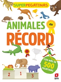 Books Frontpage Superpegatinas. Animales de récord