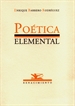 Front pagePoética elemental