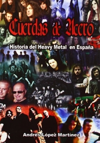 Books Frontpage Cuerdas de acero: historia del heavy metal en España