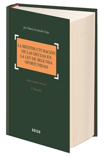 Books Frontpage La reestructuración de las deudas en la ley de segunda oportunidad (2.ª edición)