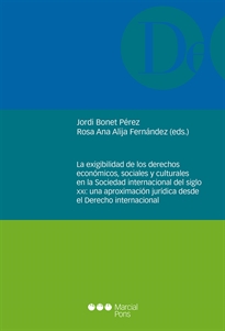 Books Frontpage La exigibilidad de los derechos económicos, sociales y culturales en la Sociedad internacional del sigo XXI: una aproximación jurídica desde el Derecho internacional