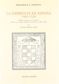Books Frontpage La imprenta en España (1501-1520)