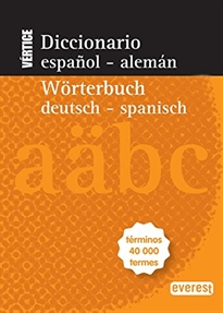 Books Frontpage Diccionario Nuevo Vértice Español-Alemán / Wörterbuch Deutsch-Spanisch