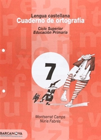 Books Frontpage Cuaderno de ortografía 7. Lengua castellana