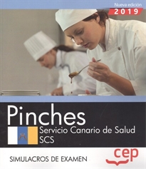 Books Frontpage Pinches. Servicio Canario de Salud. SCS. Simulacros de examen