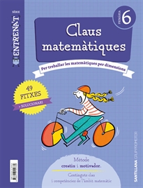 Books Frontpage Quadern Claus Matematiques Serie Entrenat 6 Primaria