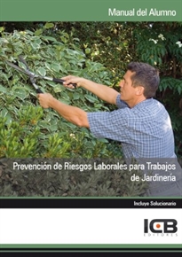 Books Frontpage Prevención de Riesgos Laborales para Trabajos de Jardinería
