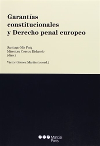 Books Frontpage Garantías constitucionales y Derecho penal europeo