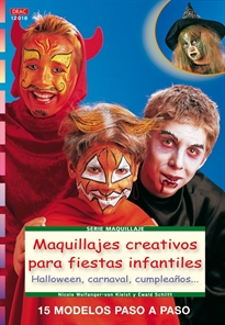 Books Frontpage Serie Maquillaje nº 18 MAQUILLAJES CREATIVOS PARA FIESTAS INFANTILES