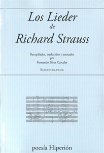 Books Frontpage Los Lieder de Richard Strauss