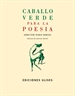 Front pageCaballo verde para la poesía