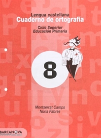 Books Frontpage Cuaderno de ortografía 8. Lengua castellana
