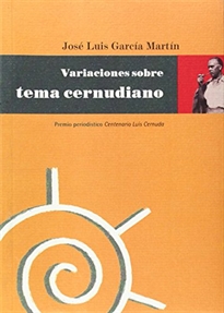 Books Frontpage Variaciones sobre tema cernudiano