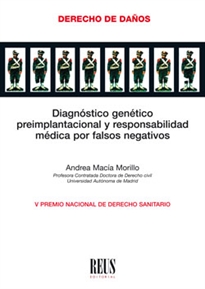 Books Frontpage Diagnóstico genético preimplantacional y responsabilidad médica por falsos negativos