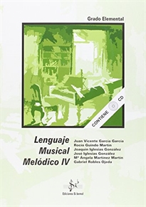 Books Frontpage Lenguaje musical melódico IV, grado elemental