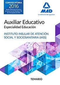 Books Frontpage Auxiliar Educativo Especialidad Educación del IASS-Cabildo Insular de Tenerife. Temario
