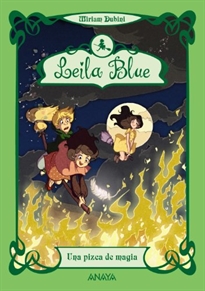Books Frontpage Leila Blue 5: Una pizca de magia