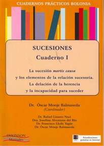 Books Frontpage Cuadernos prácticos Bolonia. Sucesiones. Cuaderno IV. Restricciones a la libertad de disposición mortis causa: las legítimas y las reservas hereditarias.