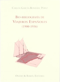 Books Frontpage Bio-bibliografía de viajeros españoles (1900-1936)